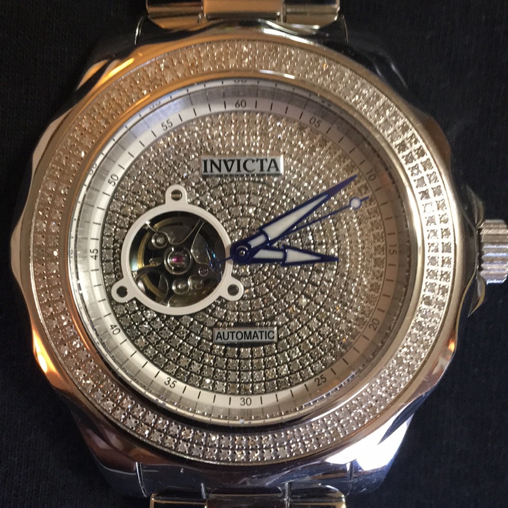 SOLD Invicta GrandDiver Auto 2.07c DmndOpenHeart